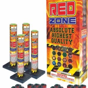 RED ZONE 60 gram canister shells (CASE) 4/24