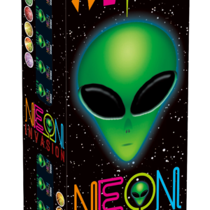 NEON INVASION 60 GRAM CANISTER SHELLS (CASE) 4/24