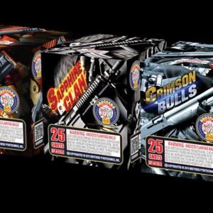 RAP SHEET ASSORTED 200 GRAM 25 SHOT (CASE) 4/3