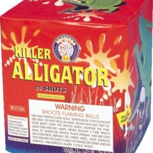 KILLER ALLIGATOR 25 SHOT  (CASE) 8/1