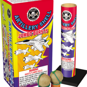 ARTILLERY SHELLS JUMBO BURSTS (CASE) 12/6