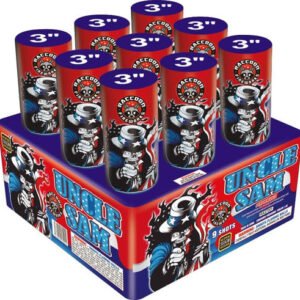 UNCLE SAM 3'' nine shot  (CASE) 2/1