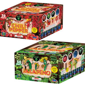 CINCO DE MAYO SERIES 1 30 SHOT CHILI PEPPER/ JALAPENO (CASE) 2/1