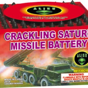 AB 100 SHOT CRACKLING SATURN (CASE) 30/1