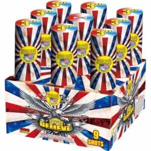 BELIEVE 3'' NINE SHOT (CASE) 2/1