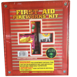 FIRST AID FIREWORKS KIT (CASE) 10/1