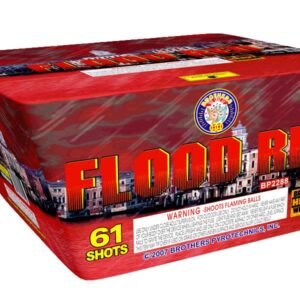 FLOOD RED 61 SHOTS (CASE) 4/1