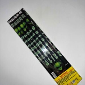10 SHOT ALIEN CANDLE WITH CRACKER (CASE) 24/6